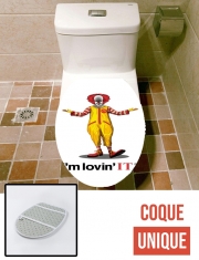 Housse de toilette - Décoration abattant wc Mcdonalds Im lovin it - Clown Horror