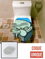 Housse de toilette - Décoration abattant wc Meme Collection Squidward Tentacles