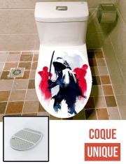 Housse de toilette - Décoration abattant wc Michonne Assasins