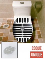 Housse de toilette - Décoration abattant wc Microphone