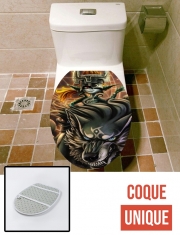 Housse de toilette - Décoration abattant wc Midna And Wolf