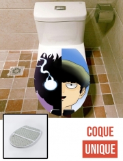 Housse de toilette - Décoration abattant wc mob psycho 100 fan art