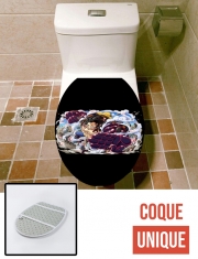 Housse de toilette - Décoration abattant wc Monkey Luffy Gear 4