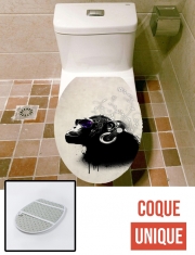 Housse de toilette - Décoration abattant wc Monkey Trip