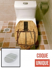 Housse de toilette - Décoration abattant wc Mousetrap