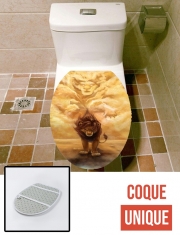 Housse de toilette - Décoration abattant wc Mufasa Ghost Lion King