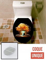 Housse de toilette - Décoration abattant wc Narnia BookArt