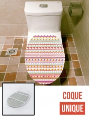 Housse de toilette - Décoration abattant wc Bandana indigène aztec