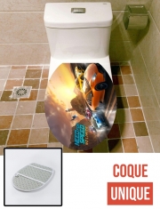 Housse de toilette - Décoration abattant wc Need for speed
