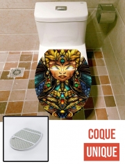Housse de toilette - Décoration abattant wc Nefertiri