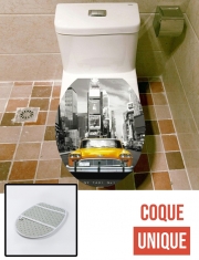 Housse de toilette - Décoration abattant wc Taxi Jaune Ville de New York City