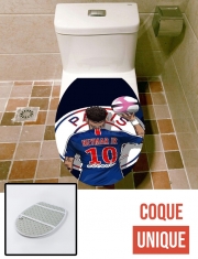 Housse de toilette - Décoration abattant wc Neymar look ahead