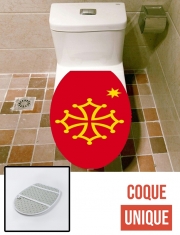 Housse de toilette - Décoration abattant wc Occitanie
