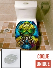 Housse de toilette - Décoration abattant wc Off to see the wizard