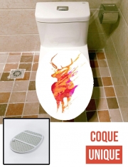 Housse de toilette - Décoration abattant wc On the road again