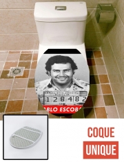 Housse de toilette - Décoration abattant wc Pablo Escobar