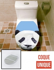 Housse de toilette - Décoration abattant wc panda