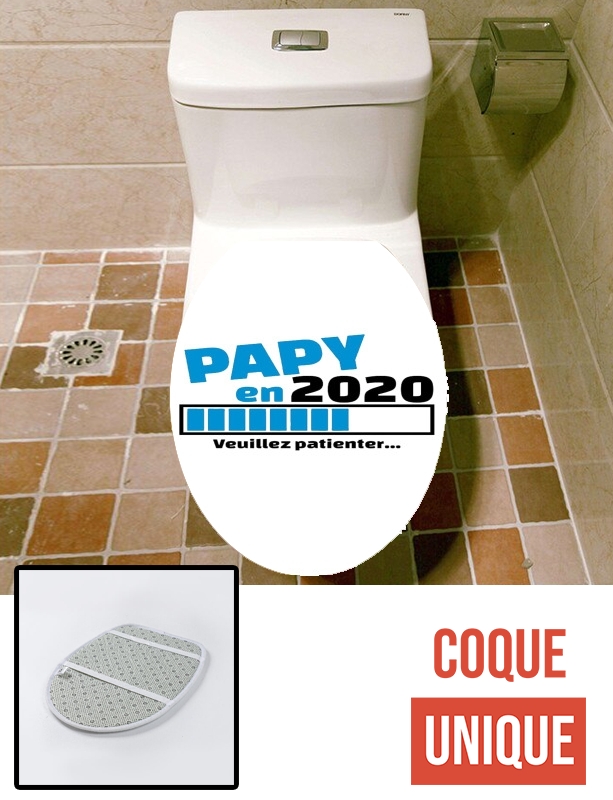 Housse de toilette - Décoration abattant wc Papy en 2020