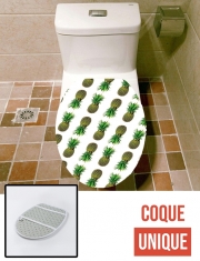 Housse de toilette - Décoration abattant wc Ananas Pattern