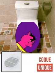 Housse de toilette - Décoration abattant wc Pop the bat!
