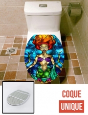 Housse de toilette - Décoration abattant wc Princesse de la mer - Ariel
