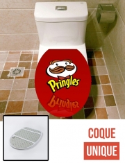 Housse de toilette - Décoration abattant wc Pringles Chips