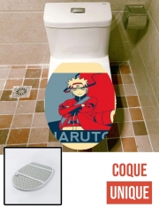 Housse de toilette - Décoration abattant wc Propaganda Naruto Frog