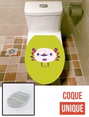 Housse de toilette - Décoration abattant wc Puffy Monster