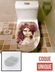 Housse de toilette - Décoration abattant wc Purity