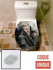 Housse de toilette - Décoration abattant wc Ragnar And Rollo vikings