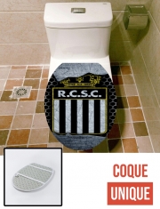 Housse de toilette - Décoration abattant wc RCSC Charleroi Broken Wall Art