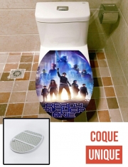 Housse de toilette - Décoration abattant wc Ready Player One Cartoon Art