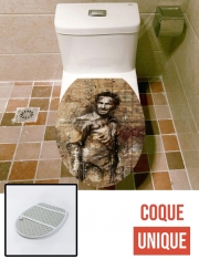 Housse de toilette - Décoration abattant wc Grunge Rick Grimes Twd