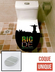 Housse de toilette - Décoration abattant wc Rio de janeiro