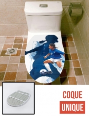Housse de toilette - Décoration abattant wc Roberto Baggio Italian Striker