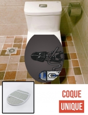 Housse de toilette - Décoration abattant wc Robotic Hoover