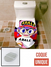 Housse de toilette - Décoration abattant wc Run Arale Norimaki