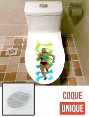 Housse de toilette - Décoration abattant wc Run