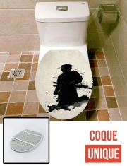 Housse de toilette - Décoration abattant wc Samurai