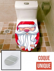 Housse de toilette - Décoration abattant wc Santa Claus