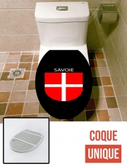 Housse de toilette - Décoration abattant wc Savoie Blason