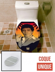 Housse de toilette - Décoration abattant wc Scarface Tony Montana