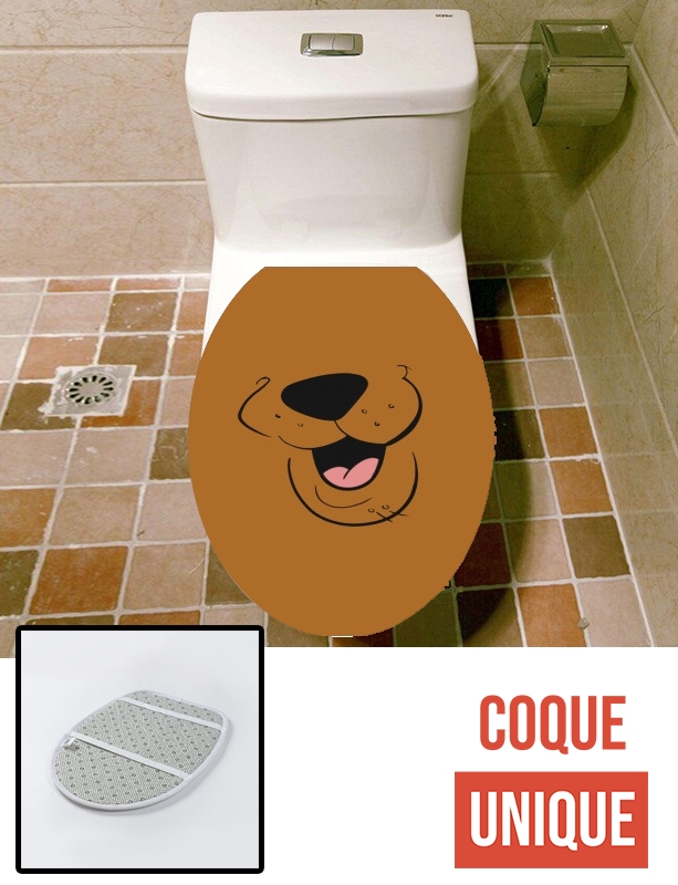Housse de toilette - Décoration abattant wc Scooby Dog