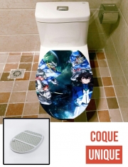 Housse de toilette - Décoration abattant wc Setsuna Exia And Gundam