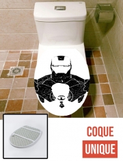 Housse de toilette - Décoration abattant wc Shadow of Stark