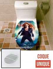 Housse de toilette - Décoration abattant wc Shadowhunters Clary