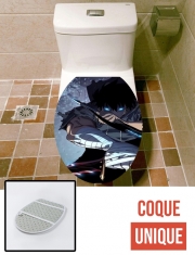Housse de toilette - Décoration abattant wc solo leveling jin woo