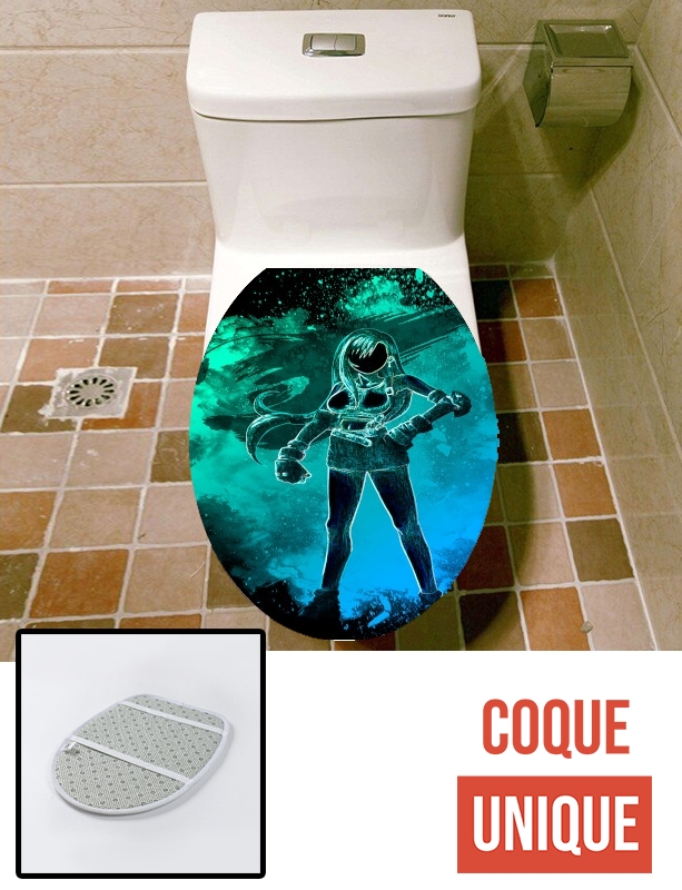 Housse de toilette - Décoration abattant wc Soul of Final Heaven
