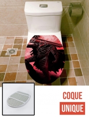 Housse de toilette - Décoration abattant wc Soul of the berserker