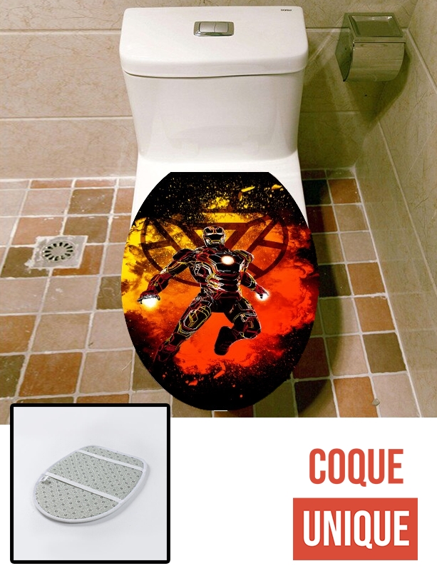 Housse de toilette - Décoration abattant wc Soul of the Genius